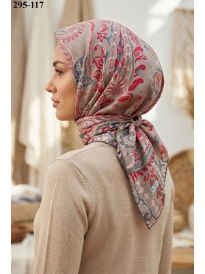 Zer Scarfs Zer Scarf Dijital Soft Pamuk Eşarp 295-117