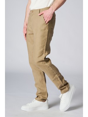Twister Matt 883 Erkek %100 Keten Pantolon