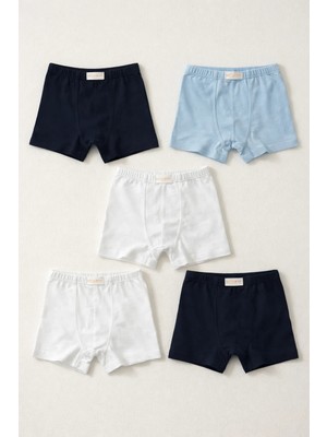Bony Socks Erkek Çocuk 5'li Basic Çok Renkli Boxer