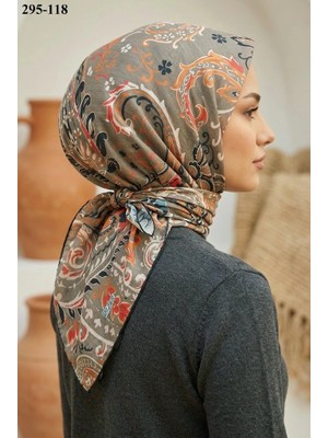 Zer Scarfs Zer Scarf Dijital Soft Pamuk Eşarp 295-118