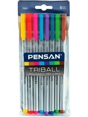 Bezos Tribal 8 Li Tükenmez Kalem