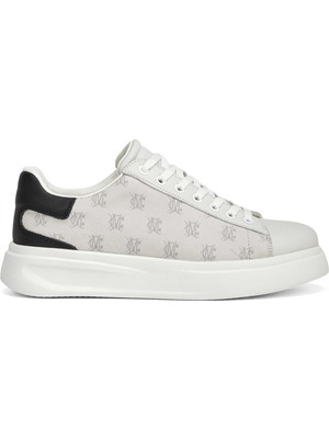 Tergan Beyaz Hakiki Deri Erkek Sneaker - E26I1AY57592-A26