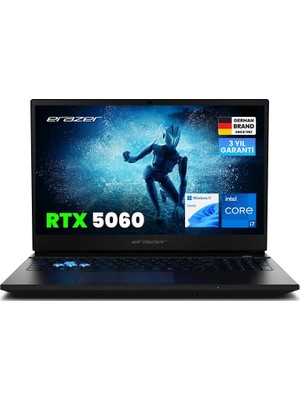 Erazer Deputy 15 P1 MD62762 Intel Core I7-13620H 16GB Ram 1tb SSD RTX5060 15.6" Fhd 144Hz W11H Oyuncu Laptop