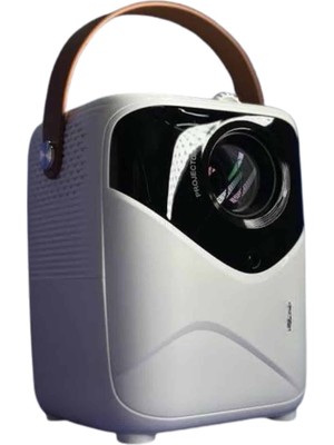 Ematcrt Projeksiyon Ev Sineması Bluetooth 4K Hd Kaliteli Görüntü Kumandalı Yeni Nesil - Lisinya