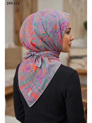 Zer Scarfs Dijital Soft Pamuk Eşarp 295-111