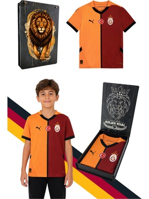 Galatasaray Home Jersey Replica J Kırmızı Unisex Çocuk Forma Uv Kutu Hediyeli
