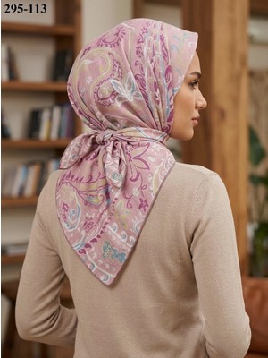 Zer Scarfs Dijital Soft Pamuk Eşarp 295-113