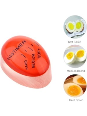 Livizmir Moda Yumurta Zamanlayıcı Dublör Yumurta Egg Timer, Yumurta Pişirme Zamanlayıcısı Yumurta Pişirme Göstergesi