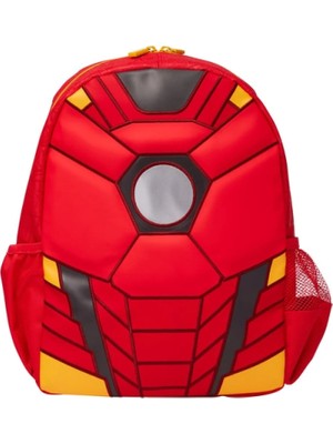Smiggle - Marvel Iron Man Kapüşonlu Anaokulu Sırt Okul Çantası