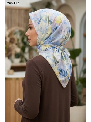 Zer Scarfs Dijital Soft Pamuk Eşarp 296-112