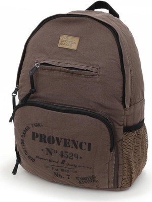 Livizmir Moda Old Cotton 7054 New North Dokato Okul 15.6'' Laptop Notebook Seyahat Sırt Pamuk Kanvas Çanta