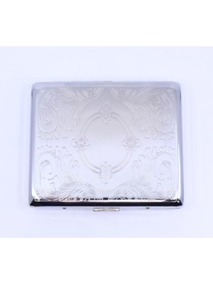 Frefly Store Paslanmaz Krom Kaplama Slim Metal Tabaka - Şık ve Dayanıklı