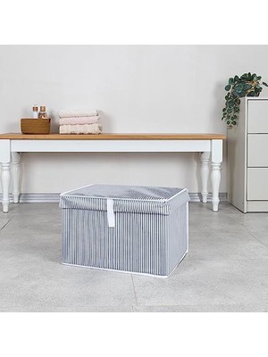 Frefly Store Kapaklı Sandık Tipi Organizer, Çok Amaçlı Kullanım Için Uygun