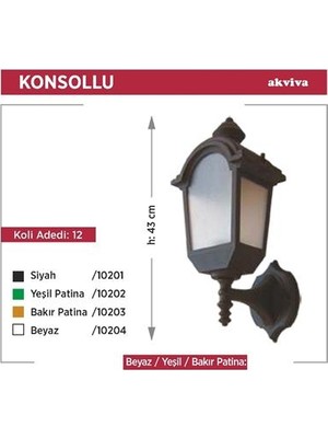 Akviva Fayton Fener Bakır Aplik