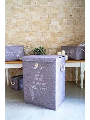 Frefly Store Mega Boyutlu Kapaklı Düzenleyici Kutu, 55 x 41 x 30 cm Ölçü