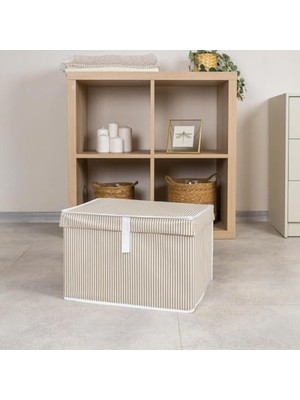 Frefly Store Çok Amaçlı Kapaklı Sandık Tipi Organizer - Büyük Boy