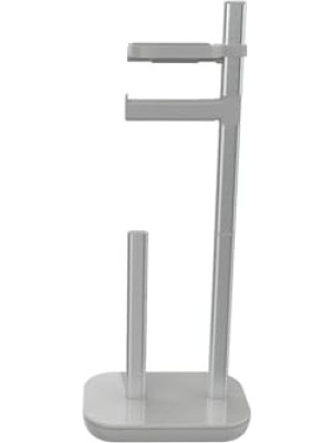 Frefly Store Gri Renkli Paslanmaz Tuvalet Kağıtlığı