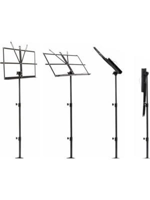 Frefly Store Kalın Profil Metal Nota Sehpası ile Müzikal Notalarınızı Güvenle Tutun