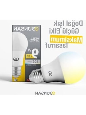 Frefly Store Akıllı Wifi LED Ampul, Sesli Komut ve Uyumlu Akıllı Sistemler ile