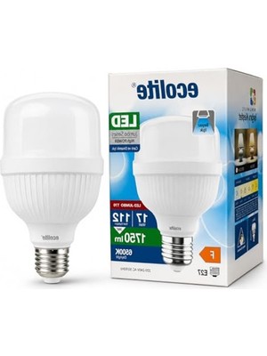 Frefly Store 17W Jumbo LED Ampul, 6500K Beyaz Işık, 1750 Lümen
