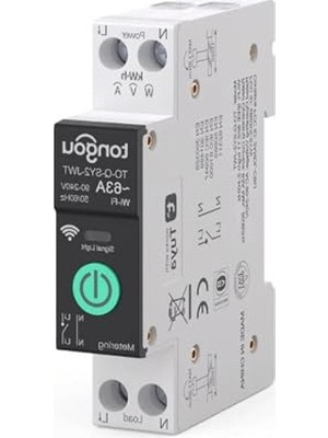 Frefly Store Akıllı Sigorta, 63 Amper, Tuya ve Smart Life Uyumlu, Güvenli Elektrik