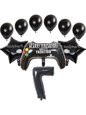 Frefly Store Gamer Balon Seti: 7 Yaş ve Üzeri Için Eğlenceli Parti Malzemesi