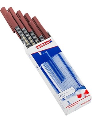 Frefly Store Kahverengi Fineliner Kalem Seti - 10 Adet - 0,3 mm Uç