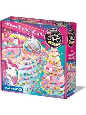 Frefly Store Yaratıcı El Sanatları Için Unicorn Bileklik Yapım Seti, Çok Renkli