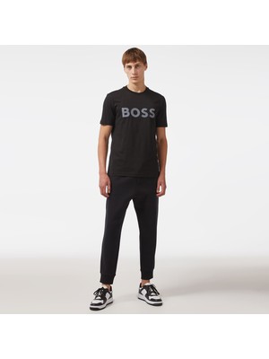 Boss Erkek Siyah Eşofman Altı