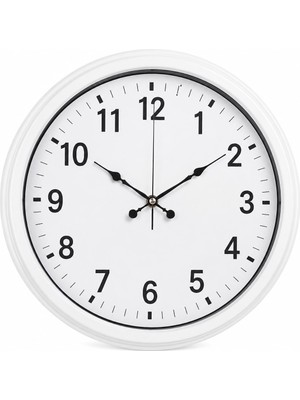 Exonix Modern Dekoratif Duvar Saati – Büyük Rakamlı Analog Tasarım
