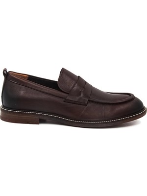 Freefoot 263181 Erkek Klasik Ayakkabı - Kahverengi