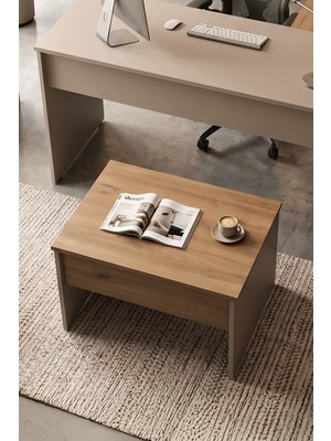 Robin Home Opus 72X52 cm Ofis Sehpası Orta Sehpa Sepet-Kumsal