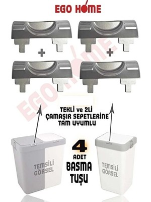 Novélune Çamaşır Sepeti: Uyumlu Çiftli ve Tekli Kirli Sepet Seti, Pratik ve Ekonomik Çözüm