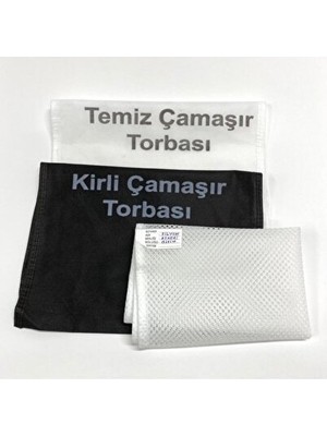 Novélune Çamaşır Sepeti: Kirli ve Temiz Çamaşır Filesi Seti ile Düzenli Saklama