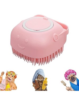 Frefly Store Evcil Hayvan Banyo Fırçası, Köpek Banyo Fırçası, Banyo Için Köpek Masaj Fırçası, Yumuşak Silikon Köpek Şampuan Fırçası, Kısa ve Uzun Tüylü Köpekler Için Evcil Hayvan Şampuanı Dağıtıcı Fırça