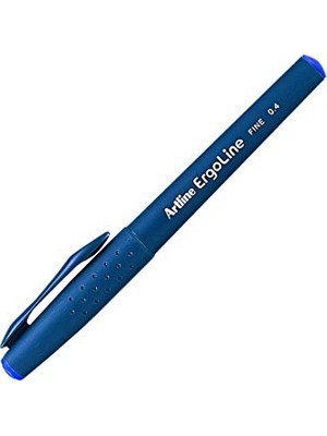 Frefly Store Ergoline 3400 Fine Yazı Kalemi, 0.4 Mm, Mavi