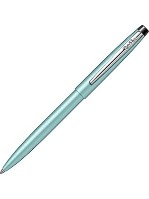 Frefly Store Scrikss F108 Tükenmez Kalem, Kapaktan Basmalı Mekanizma, Mint