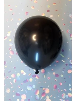 Frefly Store Siyah Balon 10 Adet - 12 Inc 30 cm Parti Balonu