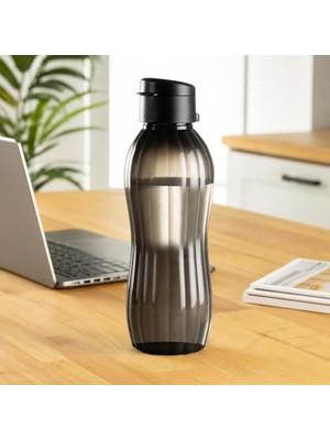 Frefly Store 900 ml Matara Sporcu Suluk, Bpa Free Sızdırmaz Su Şişesi, Mat Görünümlü Antrasit Renk Spor Outdoor Okul Ofis Kullanımına Uygun