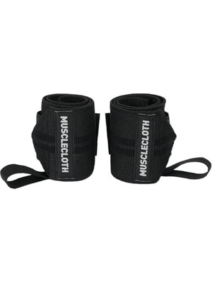Frefly Store Musclecloth  Wrist Wraps Siyah 2'li Paket