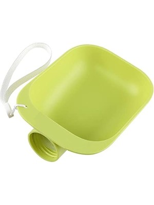 Frefly Store Buffer® Evcil Hayvan Plastik Yıkanabilir Taşınabilir Su Şişesi Bağlantılı Su Kabı
