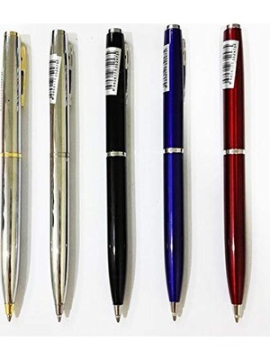 Frefly Store N090-30 Krom Metal Tükenmez Kalem Standlı