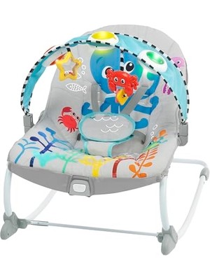 Frefly Store Baby Einstein Ocean Explorers Kick To It Opus Müzikli Bebekten Yürümeye Başlayan Müzik ve Işıklı Çocuk Salıncağı, 0-30 Ay Arası
