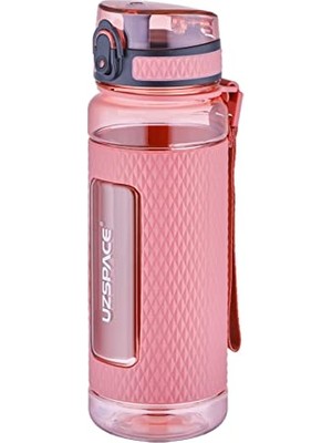 Frefly Store Fiftyfifty 800ML - Boy- Tritan Su Matarası Silikon Korumalı Kaydırmaz Gövde Pudra