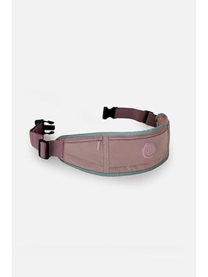 Frefly Store Koşucu Bel Çantası, Reflektörlü, Haki, Paraşüt Kumaş, Ön Cepli, Unisex Spor Fitness Gym Çantası (Pudra)
