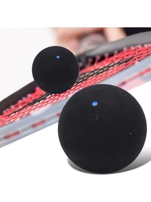 Frefly Store -Durability Squash Balls Noktalı 1 Adet, Tek Ebat, Sqshtpmv, Mavi