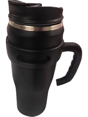Frefly Store Çelik Içli Termos Bardak 1200 ml Siyah