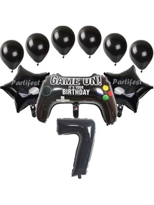 Frefly Store Gamer 7 Yaş Balon Set Psgamer0