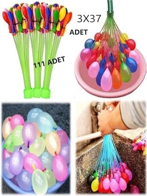 Frefly Store Hyd 111 Adet Su Balonu ve Su Balon Sihirbazı Doldurma Aparatı Parti Malzemesi