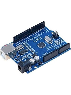 Frefly Store Robotistan Arduino Uno R3 Klon USB Kablo Hediyeli - (Usb Chip CH340)